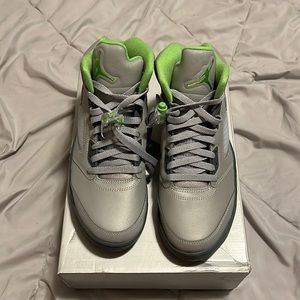 MENS Air Jordan 5s ‘Green Bean’ (Size 8)